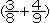 3/8+4/9